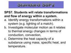 Thermal energy depends on: Mass