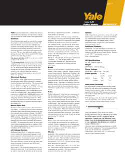 Low Lift Pallet Walkie MPW060-E 2541-1 MPW060-E