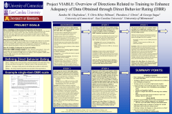 Project VIABLE - Direct Behavior Ratings