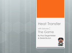 Heat Transfer with Soloviev: The Game