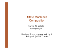State Machines Composition