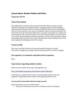 (2010) (ed.) Nuclear or Not?. Basingstoke: Palgrave Macmillan
