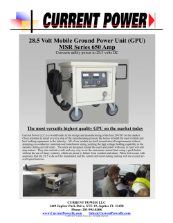 MSR Series 650 Amp - Current Power LLC