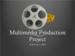 Multimedia Production Project