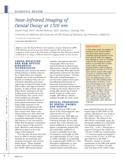Near-Infrared Imaging of Dental Decay at 1310 nm