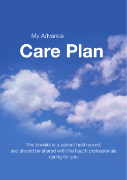 My Advance Care Plan - Hospice in the Weald