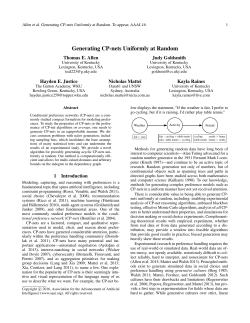 Generating CP-nets Uniformly at Random