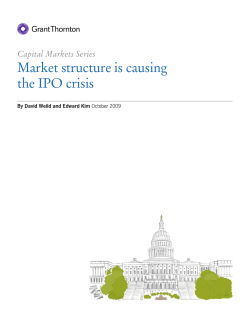 IPO crisis - Sep 2009