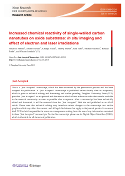 Increased chemical reactivity of single