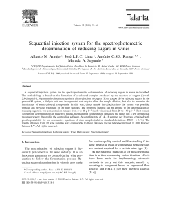 Sequential injection system for the