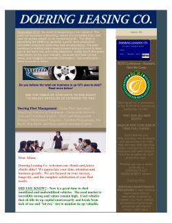 Doering Fleet Management - Green Fleet Specialists