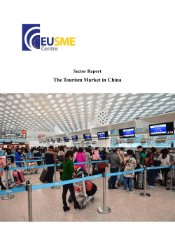 The Tourism Market in China