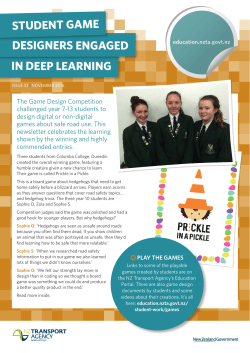 game design competition