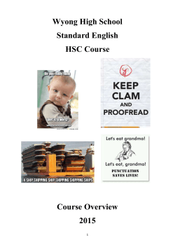 HSC Standard English