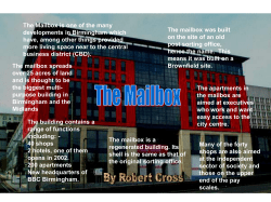 Mailbox - Pupilvision Version