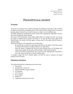 Mechatronics* project index