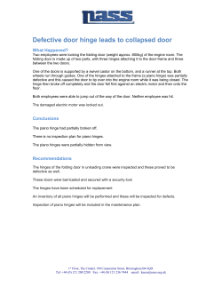 Malfunction of Chain clock Lifting Equipment