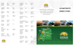 apartment directory - Dyersburg Dyer County Chamber of Commerce