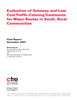 Evaluation of Gateway and Low-Cost Traffic