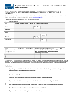 Protected Flora Controls