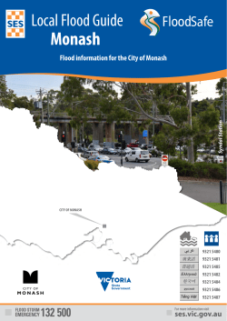 Monash - Victoria State Emergency Service