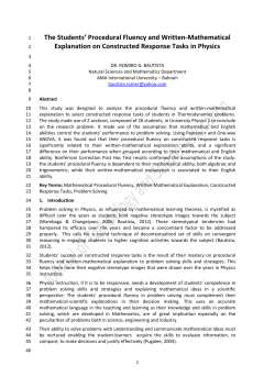 Template JOTSE - Journal of Technology and Science Education