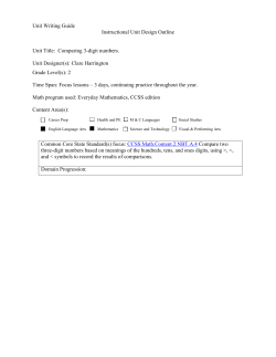 Key Terms - Harrington Math