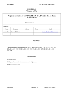 comment resolution part 1