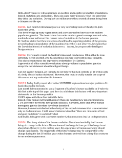 Transcription - University of Toledo