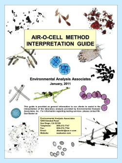 AIR-O-CELL METHOD INTERPRETATION GUIDE