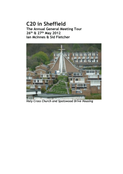 C20 in Sheffield - Tower Block Metal