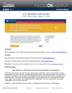 ALTA BSC Fraud and Cybercrime Panel