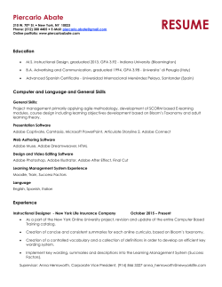 Instructional Designer - Texas Department of