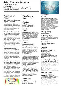 2 July 2017 - Saint Charles Borromeo, Swinton