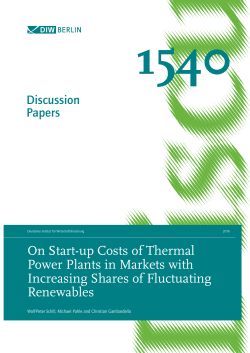 On Start-up Costs of Thermal Power Plants in Markets