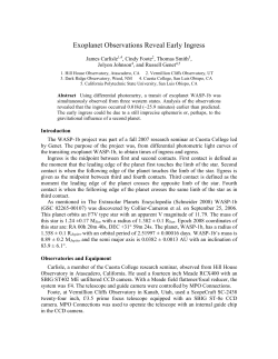 Introduction - ORION OBSERVATORY and RUSS GENET