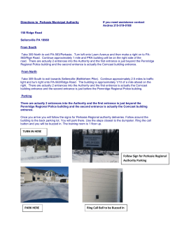 Perkasie Regional Authority