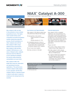 Niax A-300 MB .indd - Momentive Performance Materials