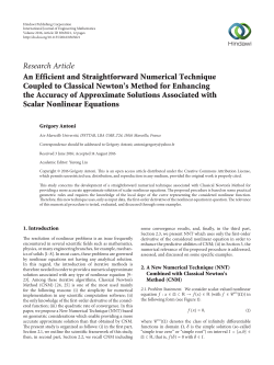 An Efficient and Straightforward Numerical Technique Coupled to