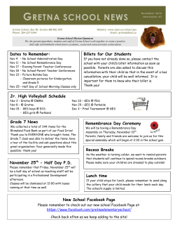 November Newsletter