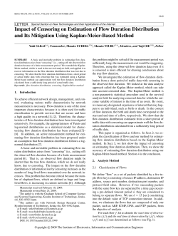 Impact of Censoring on Estimation of Flow Duration Distribution and