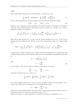 This result follows from Green`s second identity, as shown on p. 36