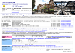 university of turin school of management and economics