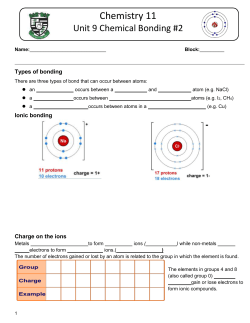 How are ionic bonds formed?