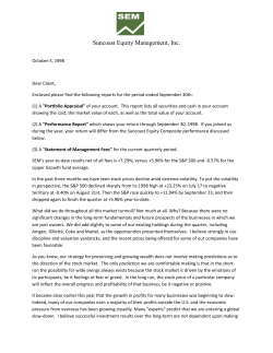 Suncoast Equity Management, Inc.