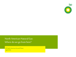 North American Energy: A dynamic environment