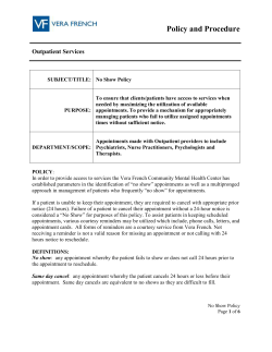 Procedure - Vera French