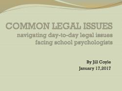 Handout - Minnesota School Psychologists Association