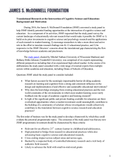 1 Translational Research at the Intersection of Cognitive Science