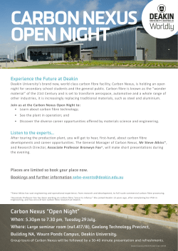 carbon nexus open night